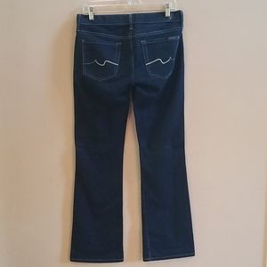 7FAM 7 For All Mankind Dark Boot Jeans 28
